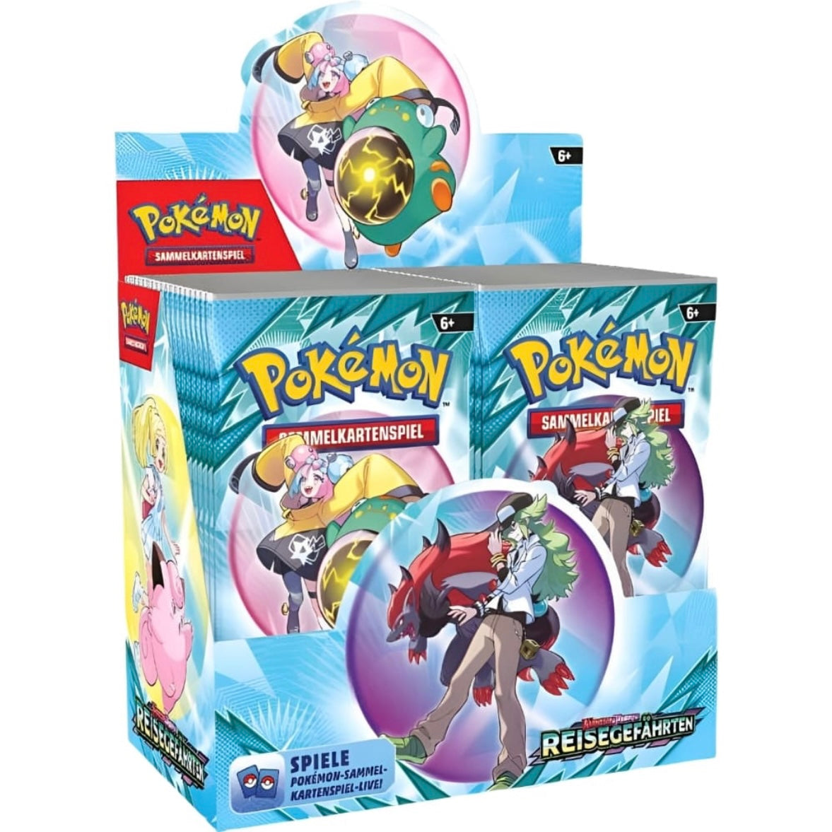 Pokemon Display - Reisegefährten - 36 x Booster - Deutsch